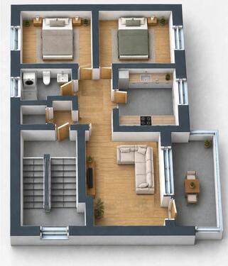 Foto - 3 Zimmer Erdgeschoßwohnung zum Kaufen in Burscheid