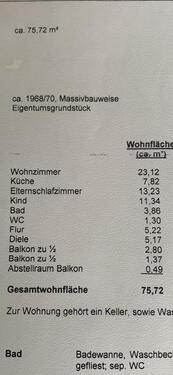 Foto - 3 Zimmer Erdgeschoßwohnung zur Miete in Kaiserslautern