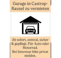 Garage zu vermieten - 85,00&nbsp;EUR Miete, in Castrop-Rauxel (PLZ: 44577) Deinighausen