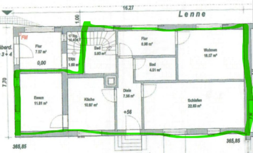 Foto - 3 ZKB in Schmallenberg - 550,00&nbsp;EUR Kaltmiete, ca.&nbsp; 82,00&nbsp;m&sup2;