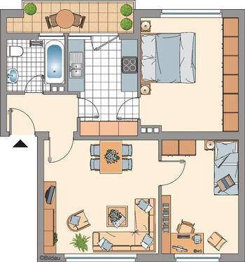 Foto - 2 Zimmer Etagenwohnung zur Miete in Duisburg