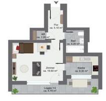 1 Zimmer Wohnung - 1.150,00 EUR Kaltmiete, in Haar (PLZ: 85540)