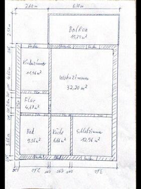 Foto - Drei Raum Wohnung - 120.000,00&nbsp;EUR Kaufpreis, ca.&nbsp; 81,00&nbsp;m&sup2;