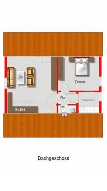 Foto - 2 Zimmer Etagenwohnung zur Miete in Nürtingen
