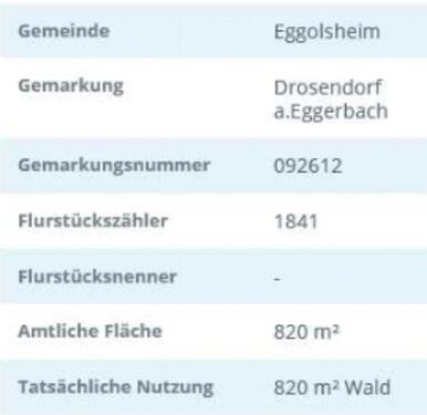 Foto - Grundst&uuml;ck in Eggolsheim