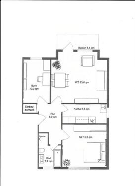 Foto - Bahnhofsnahe 3-Zimmerwohnung zu vermieten