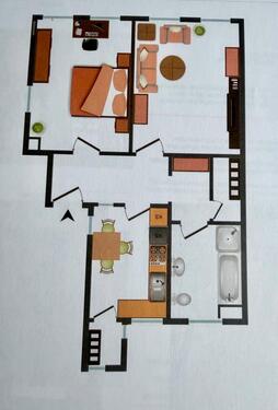 Foto - Etagenwohnung in Borna zur Miete