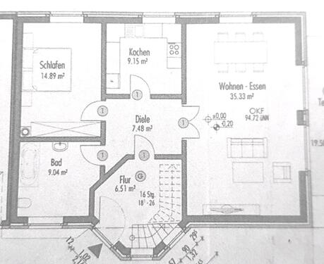 Foto - 2 Zimmer Terrassenwohnung in Erwitte