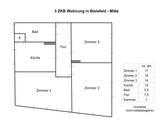Foto - Helle 3 ZKB Wohnung in Bielefeld - Mitte