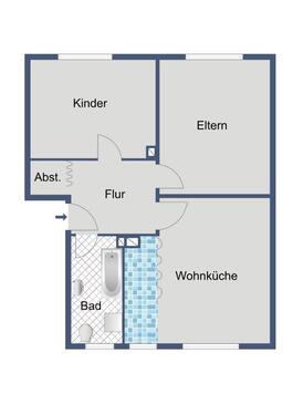 Foto - Erdgeschoßwohnung in Homberg (Efze) zur Miete