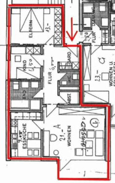 Foto - 3 Zimmer Etagenwohnung zur Miete in Varel