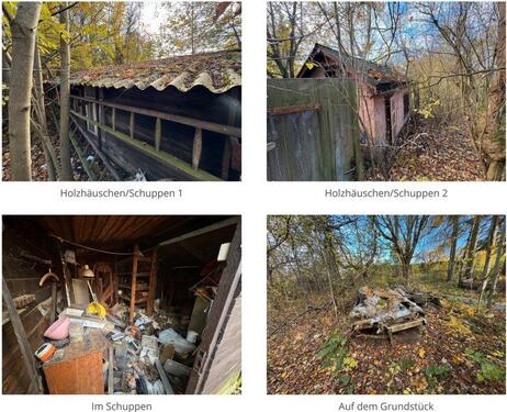 Foto - Freizeitgrundstück mit 2 Schuppen zu verpachten
