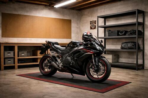 Foto - Biete Stellplatz in Garage für MotorradRoller