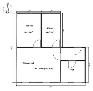 Foto - Etagenwohnung in Weißwasser (Oberlausitz) zur Miete