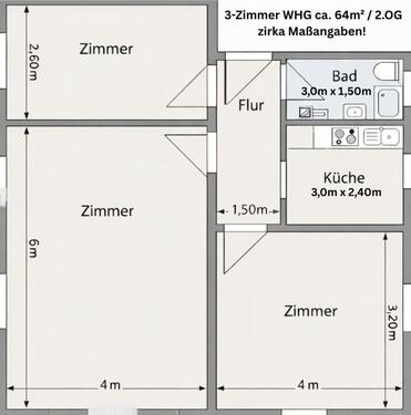 Foto - sonnige 3-Zimmer-Wohnung mit Charme in bester Lage - von Privat-