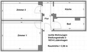 Foto - 2 Zimmer Etagenwohnung zur Miete in Löbnitz