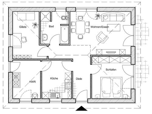 Foto - Einfamilienhaus in Großenwiehe zur Miete