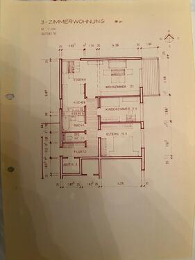 Foto - Helle 3,5-(4)-Zimmer-Wohnung mit Aufzug & Balkon &Stellplatz...