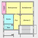 Foto - 3 Zimmer Etagenwohnung zur Miete in Gelnhausen