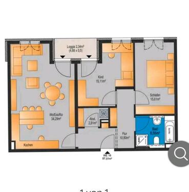 Foto - Etagenwohnung in Limburg an der Lahn zum Kaufen