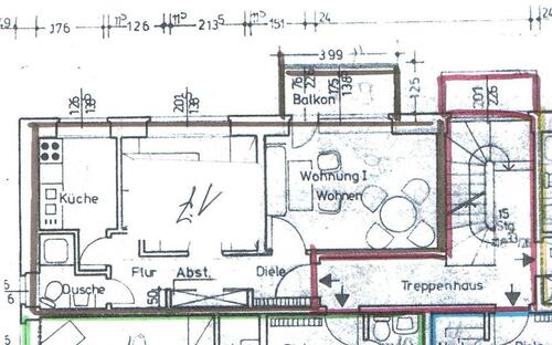 Foto - 2 Zimmerwohnung im 2. OG mit Balkon