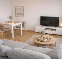 Möblierte, gut geschnittene 1,5Zi-Wohnung am Deutschhof zur Miete - Rödelsee