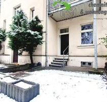 Individuell geschnittene 2-Raum-Wohnung mit eigener Terrasse & Einbauküche am Küchwald - Chemnitz Altendorf