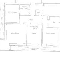 Wir renovieren noch: 2-Zimmer Wohnung zur Miete in Pfrombach - Moosburg an der Isar