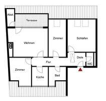 Schöne 4-Zi.-DG-Wohnung in Stuttgart-Wangen – WG geeignet