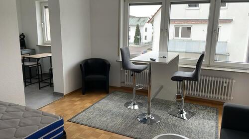 Foto - 1-Zimmer OG- Appartement möbliert 32,5 qm Neu-Ulm Burlafingen