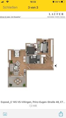 Foto - Helle 2,5 Zimmer Wohnung in Villingen am Eisweiher