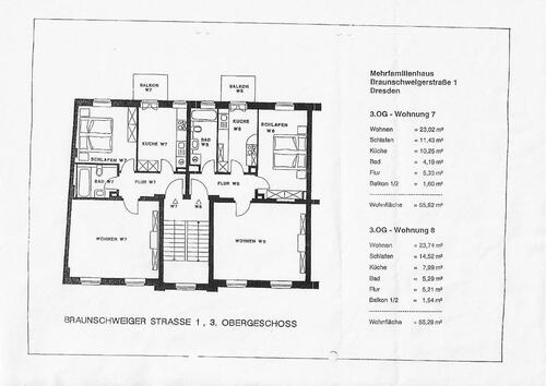 Foto - 2 Zimmer Küche Bad Balkon in Pieschen zu vermieten