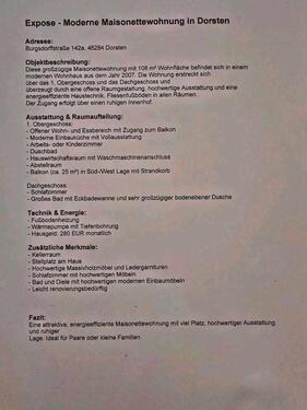 Foto - Sehr schöne Eigentumswohnung in Dorsten