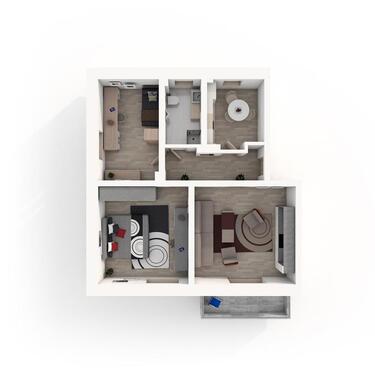 Foto - Etagenwohnung in Hohndorf