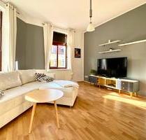 Freundliche und zentrale Altbauwohnung - hell, modern, möbliert - Leipzig Mitte