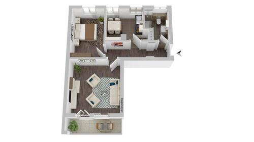 Foto - 2 Zimmer Etagenwohnung in Magdeburg