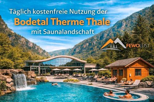 Foto - ☀️ Ferienwohnung SAUNA✔️THERME✔️ FeWoApartment Urlaub THALE HARZ