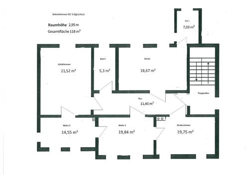 Foto - Große Vierraumwohnung in Röbel - 920,00 EUR Kaltmiete,
