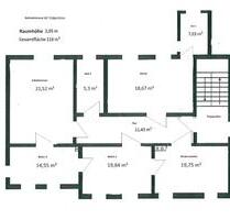 Große Vierraumwohnung in Röbel - 920,00 EUR Kaltmiete, in Röbel/Müritz (PLZ: 17207)