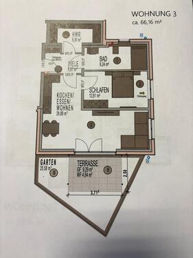 Foto - 2 Zimmer Etagenwohnung zur Miete in Südlohn