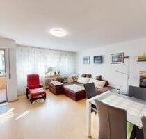 3 Zimmer Wohnung mit Garage und 2 Balkonen Stuttgart-Plieningen