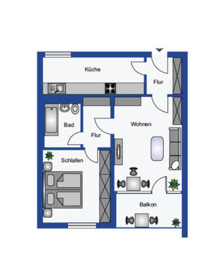Foto - Etagenwohnung in Monheim am Rhein zum Kaufen
