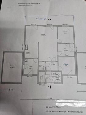Foto - 3-Raumwohnung in ruhiger Lage - 1.350,00 EUR Kaltmiete,