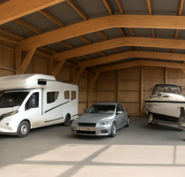 Hallen Stellplatz für Wohnmobil Boot Anhänger Motorrad - Wittlich