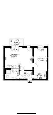 Foto - Wohnungsswap - 2 Zimmer, 59 m² - Theodor-Loos-Weg, Neukölln, Berlin