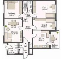 Wohnung in Rees zu vermieten - alle Fenster & Terrassentür neu“ ✅