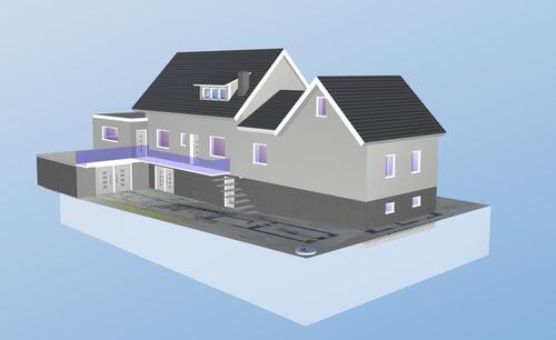 Foto - großzügiges Einfamilienhaus 140m2 plus Nebenhaus 56m2 mit ISFP