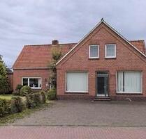 Großes Familienhaus mit Gewerbeanteil und großem Grundstück - Hesel