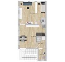 1 Zimmerwohnung - 390,00 EUR Kaltmiete, in Braunschweig (PLZ: 38126) Südstadt- Rautheim- Mascherode