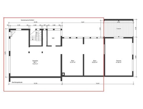 Foto - Attraktive Büro-Gewerbefläche zu vermieten
